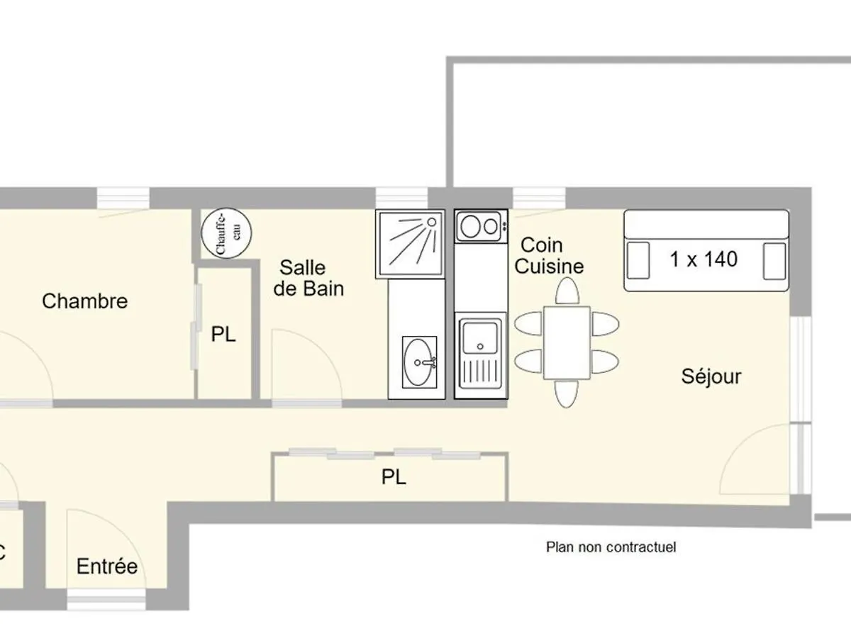 Appartement 2 Pieces Au Coeur Des Saisies - Balcon Sud, Box Inclus, 5 Pers - Fr-1-594-321 Hauteluce 0*,  Frankrijk