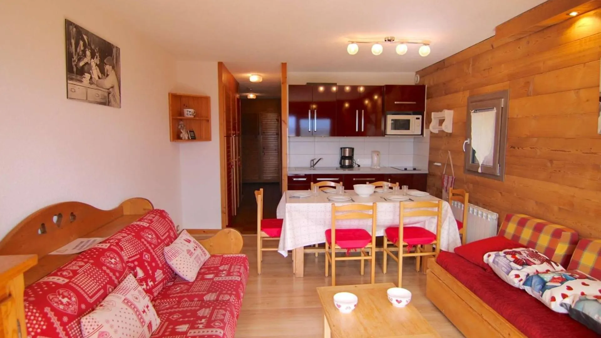 Appartement 2 Pieces Au Coeur Des Saisies - Balcon Sud, Box Inclus, 5 Pers - Fr-1-594-321 Hauteluce 0*,